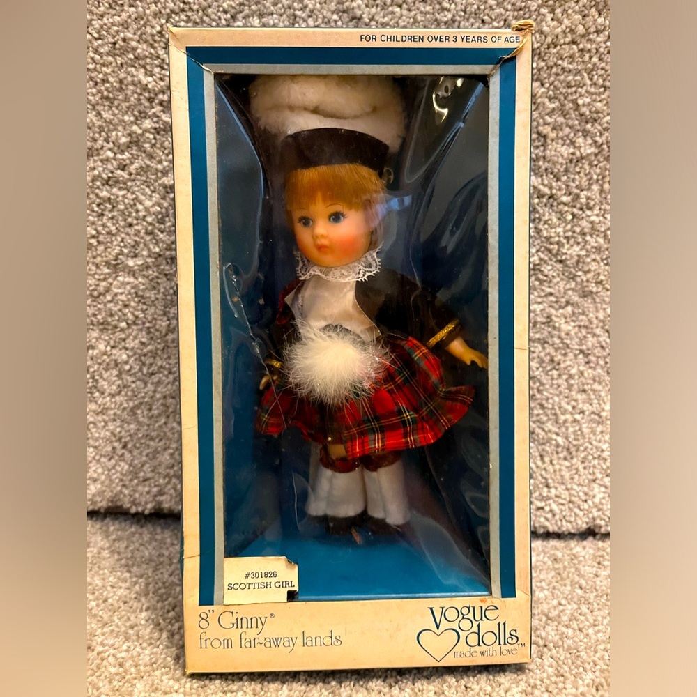 Vintage Vogue Dolls Ginny Scottish Girl #301826